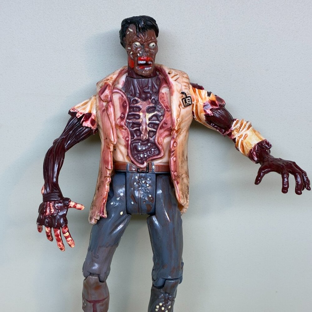 Resident Evil Lab Coat Zombie Action Figure 1998 Toy Biz Capcom
